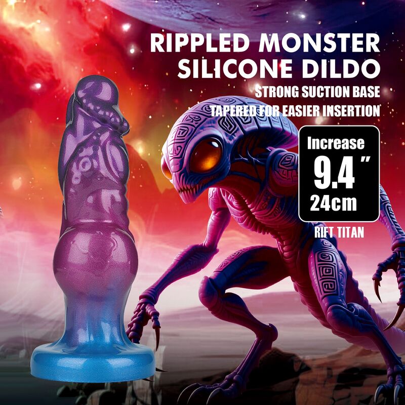 Gode gonflable Power Monsters Rift Titan 24 cm