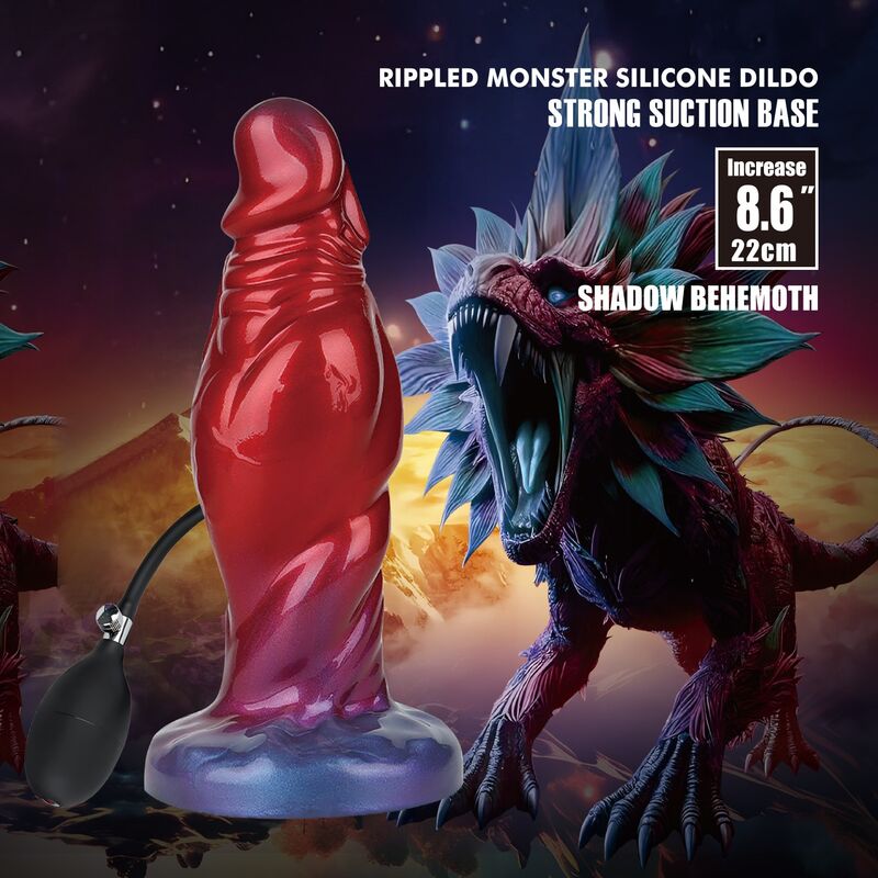 Gode gonflable Power Monsters Shadow Behemoth 22 cm