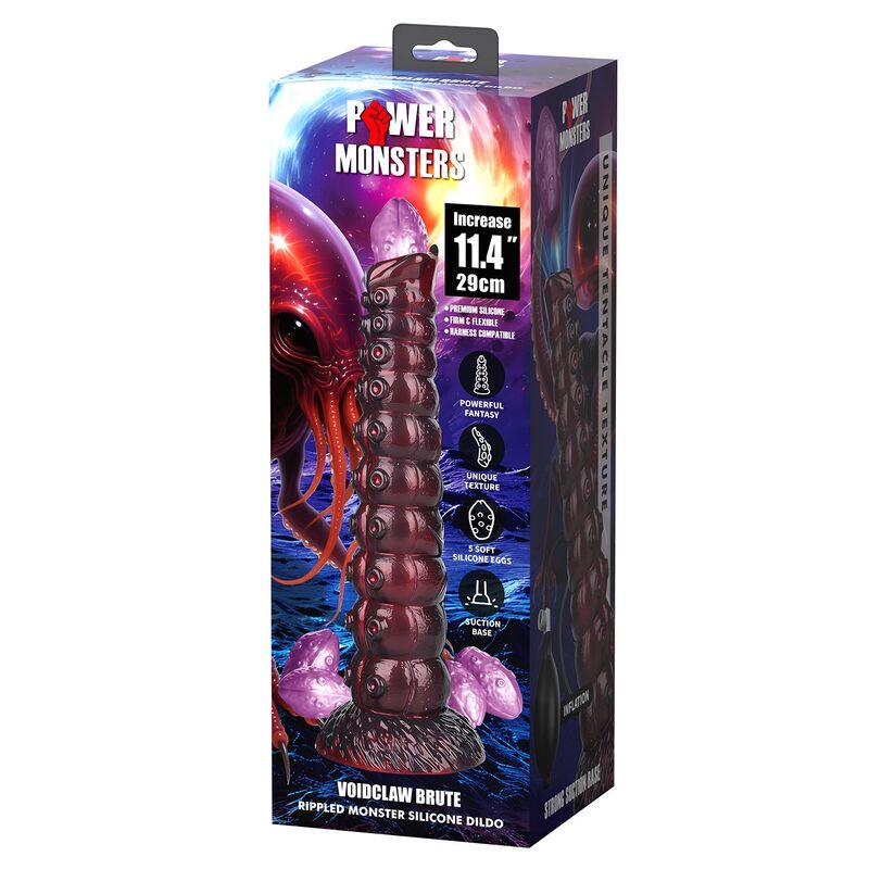Gode gonflable Power Monsters Voidclaw Brute 29 cm