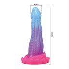 Gode fantasy Power Monsters Void Python tricolore 20,5 cm