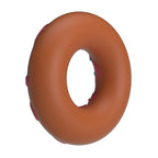 Dos lisse de l'anneau pénien Super Donut rose en silicone