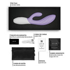Vibromasseur Rabbit LELO Ina Twist Point G et Clitoris — vue principale 2
