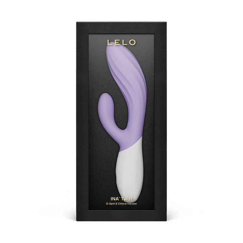 Vibromasseur Rabbit LELO Ina Twist Point G et Clitoris — détail produit 2