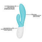Vibromasseur Rabbit LELO Ina Twist Point G et Clitoris — vue de profil