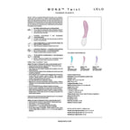 Lelo Mona Twist Vibromasseur Point G Silicone — emballage produit 2