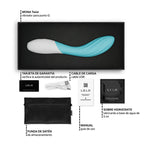 Lelo Mona Twist Vibromasseur Point G Silicone — vue trois quarts