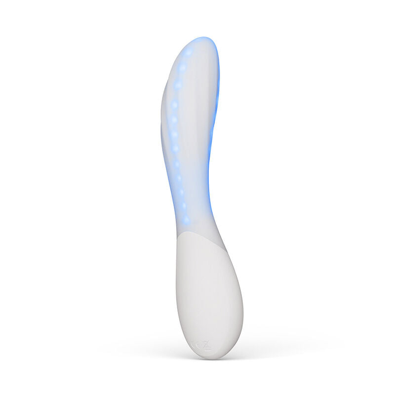 LELO INA Thrust Rabbit vibromasseur lapin silicone violet — vue de profil