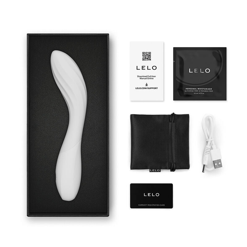 LELO INA Thrust Rabbit vibromasseur lapin silicone violet — finition matière