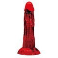 Gode fantasy Power Monsters Minotaur rouge noir 21 cm