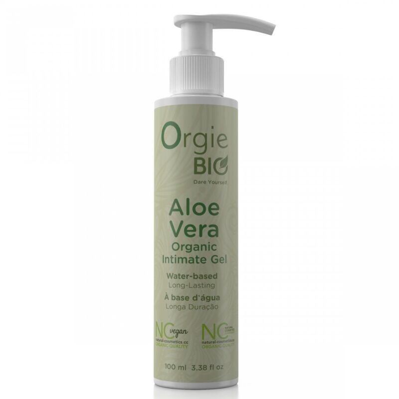 Biologisch glijmiddel op waterbasis Orgie Bio Aloë vera 100 ml