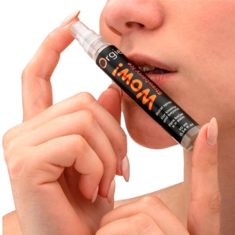 Spray bucal Orgie Wow Strawberry Ice 10 ml