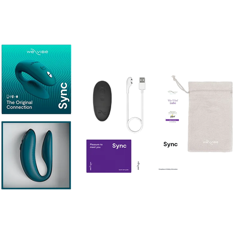 Sync 2 Verde velluto - Vibratore per coppie - We-Vibe