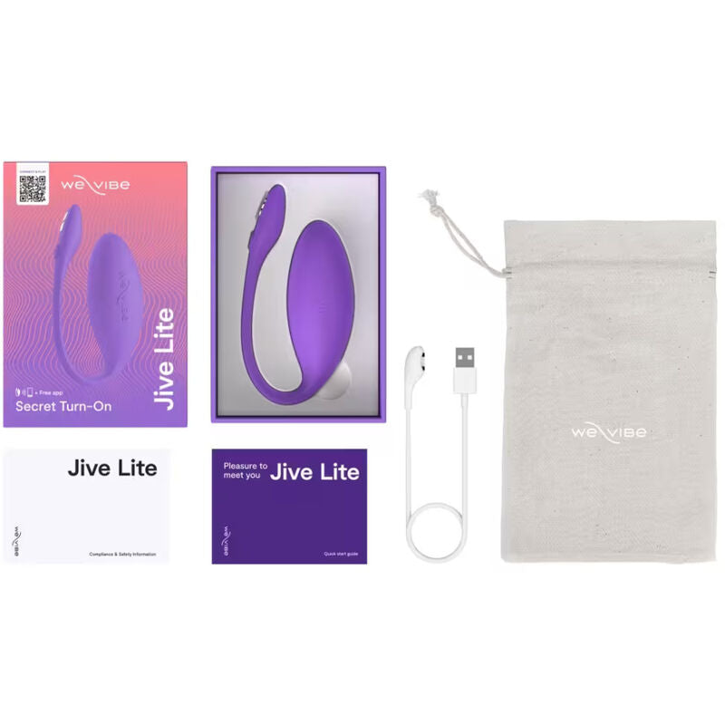 Jive Lite – Œuf vibrant connecté violet – We-Vibe