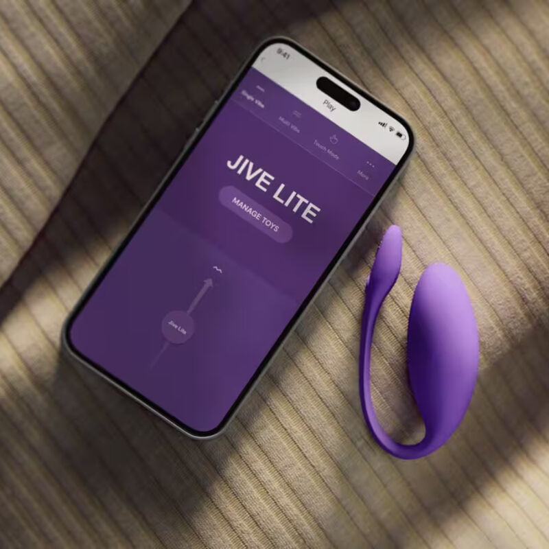 Jive Lite – Œuf vibrant connecté violet – We-Vibe