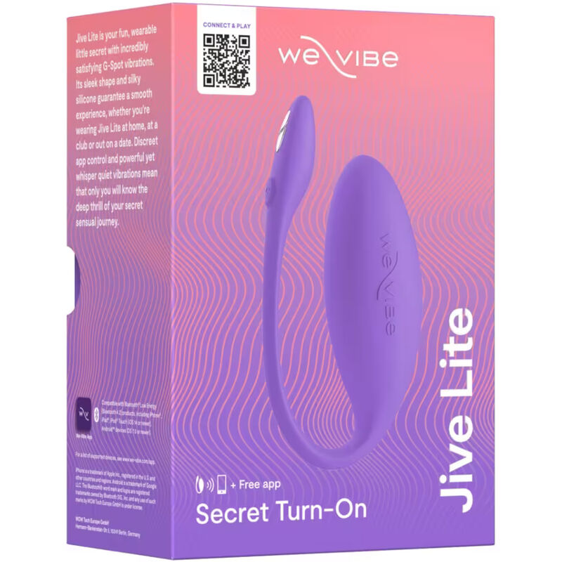 Jive Lite – Œuf vibrant connecté violet – We-Vibe