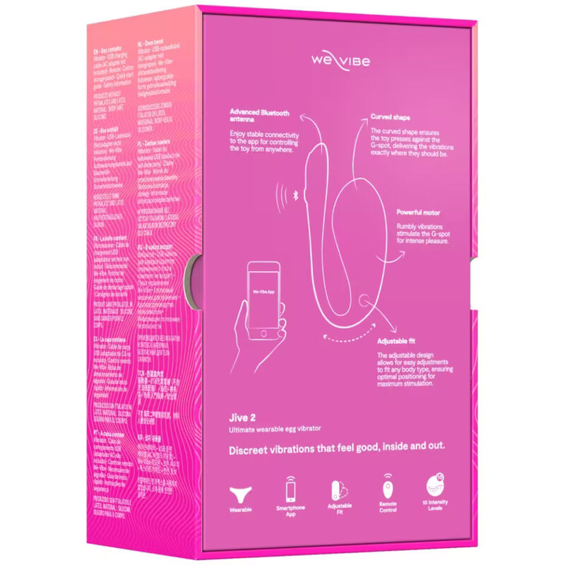Jive 2 - Uovo vibrante connesso con telecomando - We-Vibe