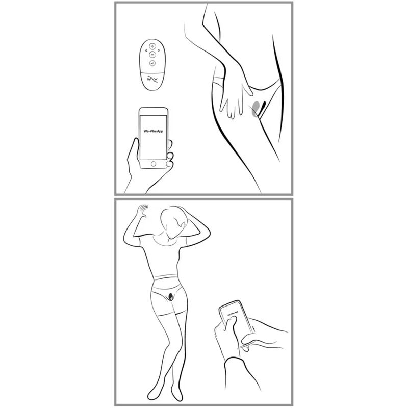 Jive 2 - Uovo vibrante connesso con telecomando - We-Vibe