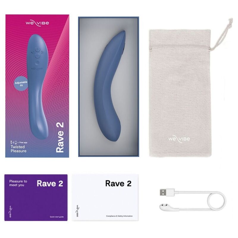 Rave 2 – Verbundener G-Punkt-Vibrator – We-Vibe
