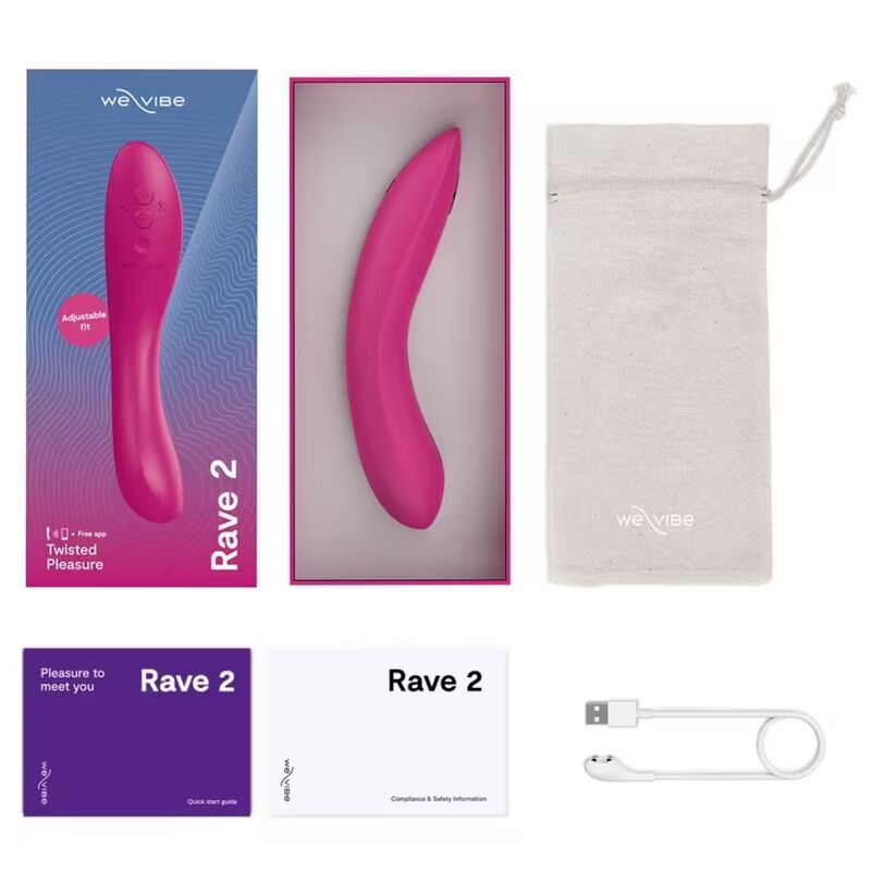 Rave 2 – Verbundener G-Punkt-Vibrator – We-Vibe