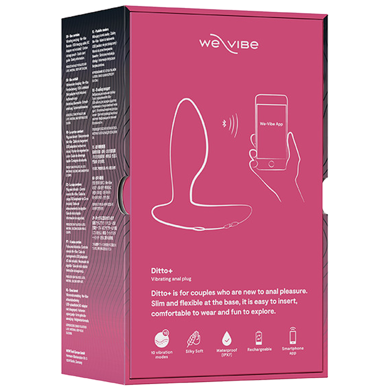 Ditto+ – Plug anale vibrante connesso – We-Vibe