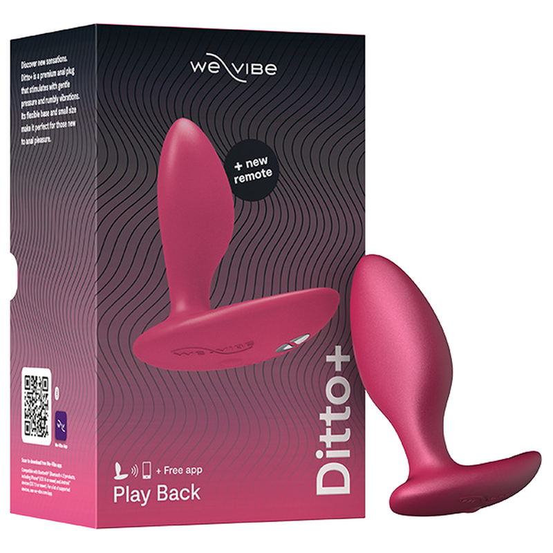 Ditto+ – Plug anale vibrante connesso – We-Vibe