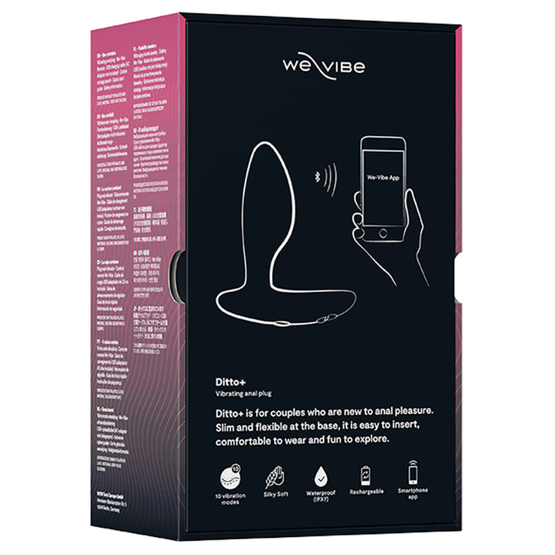 Ditto+ – Plug anale vibrante connesso – We-Vibe
