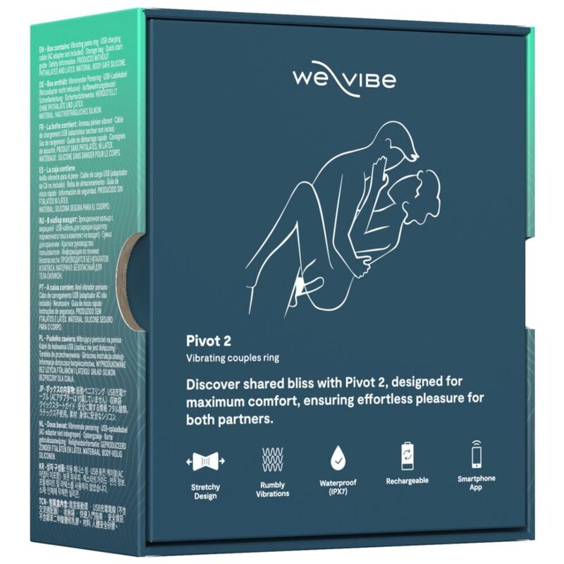 Pivot 2 - Anello vibrante connesso blu notte - We-Vibe