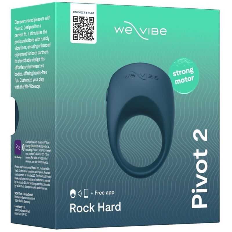 Pivot 2 - Anello vibrante connesso blu notte - We-Vibe