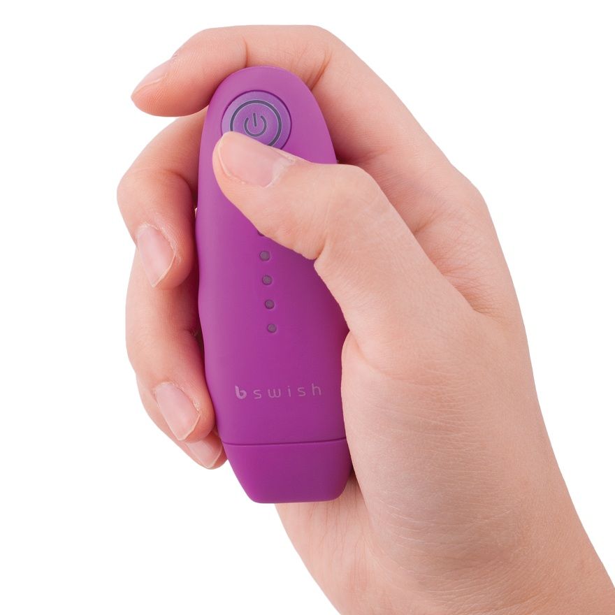 Vibromasseur bullet télécommandé étanche — vue rapprochée