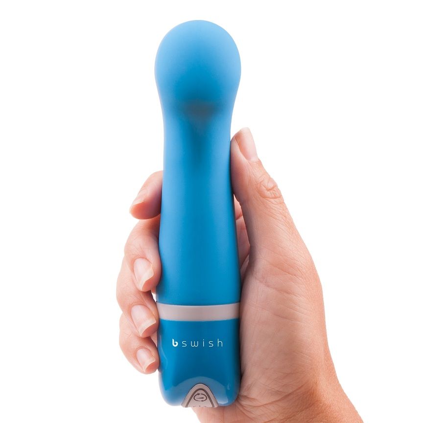 Stimulateur point G courbe étanche Bdesired Deluxe — vue de dos