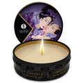shunga mini caress by candelight bougie de massage fruits exotiques 30 ml