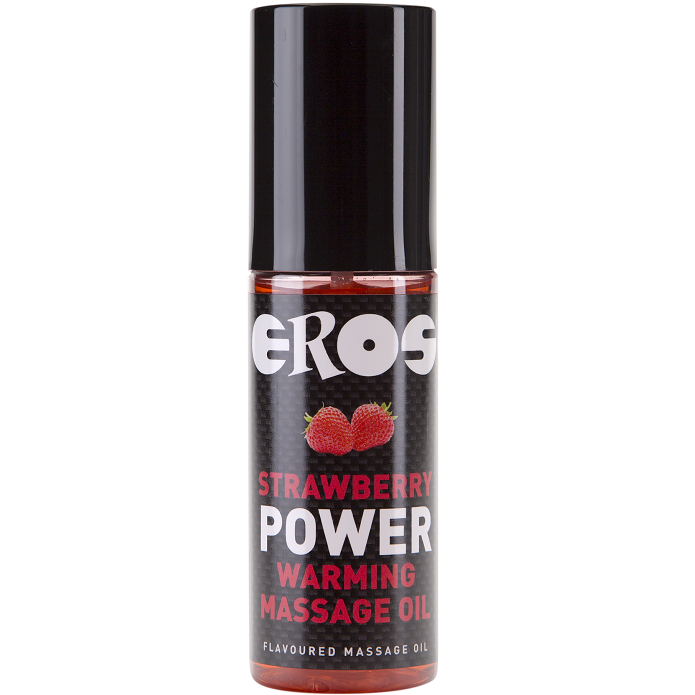 Huile de massage chauffante Eros Strawberry Power — vue principale