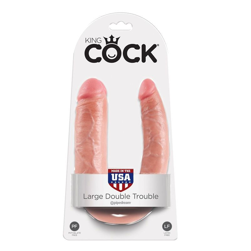 Gode double pénétration réaliste — détail produit