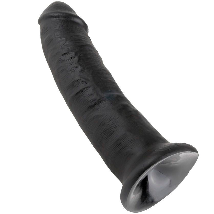 Gode réaliste à ventouse veines marquées — détail texture surface