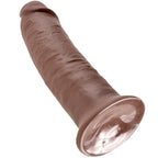 king cock 10 godeue marron 25 4 cm