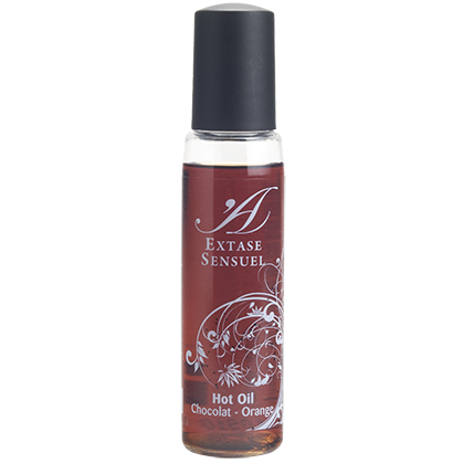 Huile de massage chauffante chocolat orange 35 ml — détail produit