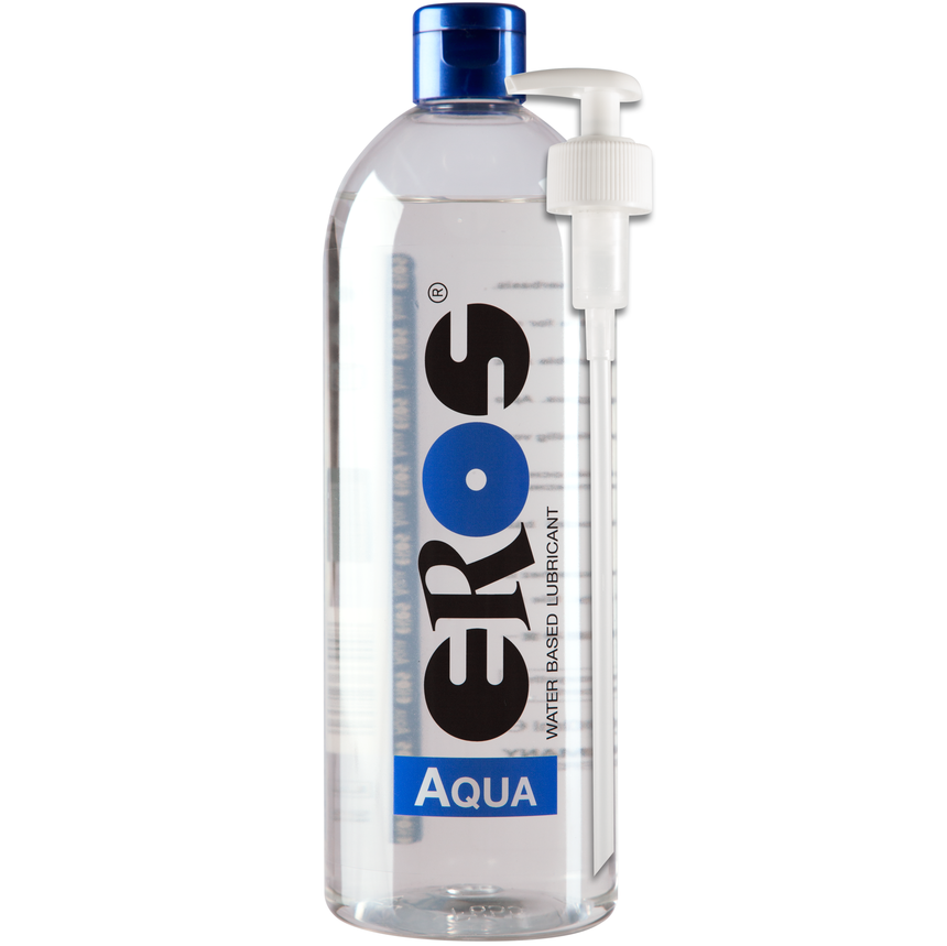 Lubrifiant base eau dense longue glisse Aqua — vue de dos