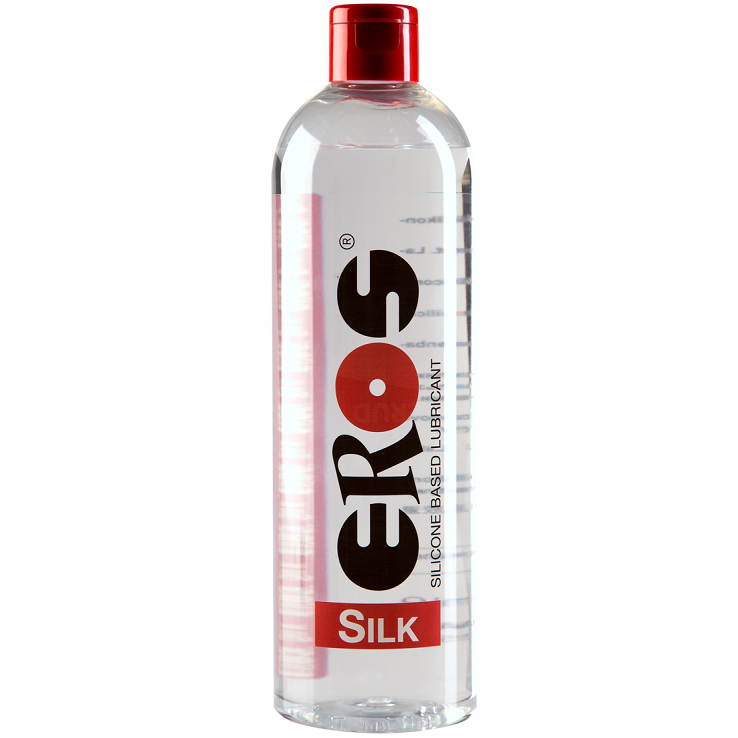 Lubrifiant silicone Silk Eros — vue de profil