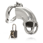 Anneau de chasteté en acier inoxydable avec cadenas — détail produit