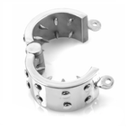 Anneau de chasteté anti-érection acier poli — détail produit