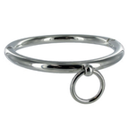 Collier bdsm avec anneau