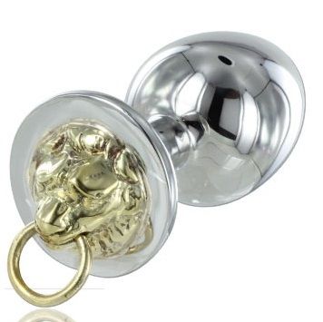 metal hard plug anal tigre en acier