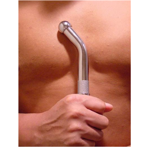 Douche intime acier G-spot — détail produit