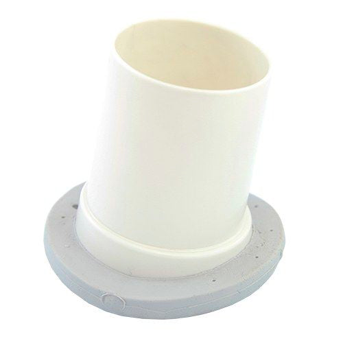 Insert de rechange pour pompe Bathmate X30 vu de trois quarts, gaine blanche évasée et coussin gris à la base, accessoire de remplacement compatible avec la pompe.