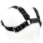 Harnais homme en cuir Bull Dog sangles réglables — vue principale