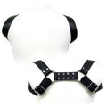 Harnais cuir homme réglable BDSM — vue principale