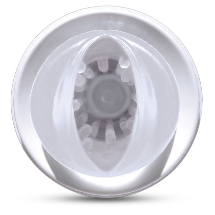 Masturbateur automatique rotatif vibrant rechargeable — vue de profil