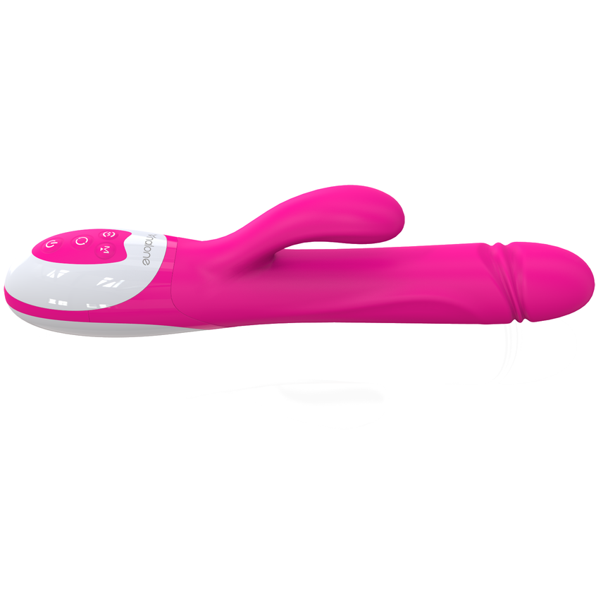 Vibrateur double stimulateur Wave Nalone silicone — détail texture surface