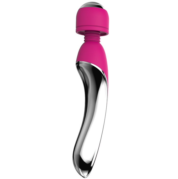Stimulateur vibrant avec tête à micro-courants — détail produit