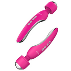 Stimulateur vibrant avec tête à micro-courants — vue de profil